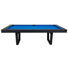 The Harlem Slate Bed pool table side.