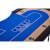 The baize on the Tekscore folding poker table with Dealer Position.