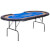 The Tekscore folding poker table with Dealer Position.
