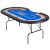 The Tekscore folding poker table with Dealer Position.