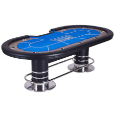 The High Roller poker table.