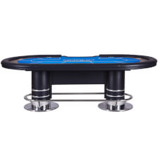 The High Roller poker table.