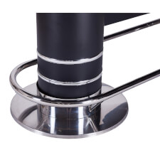 The foot on the High Roller poker table.