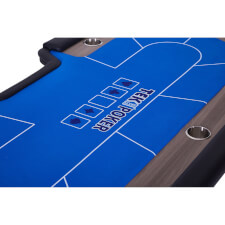 The baize on the High Roller poker table.