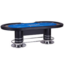 The High Roller poker table.