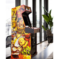 The Street Fighter II Turbo arcade.