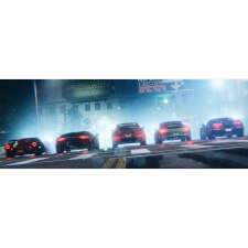 The NFS Heat Takedown arcade machine graphics.