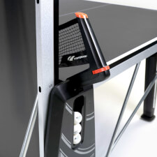 The folding net on the Sport 500 Indoor.