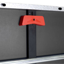 The safety folding lock on the Sport 500 Indoor.