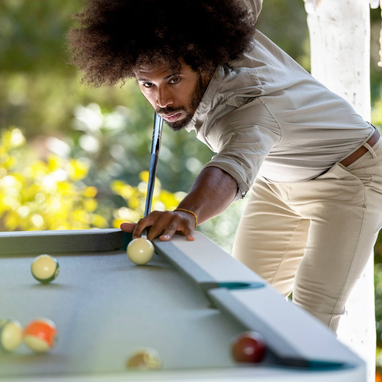 Cornilleau Hyphen Outdoor 7ft American Pool Dining Table