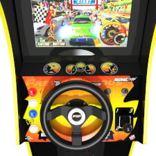 The Arcade1Up Fast & Furious arcade machine.
