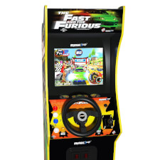 The Arcade1Up Fast & Furious arcade machine.