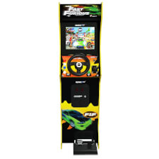 The Arcade1Up Fast & Furious arcade machine.