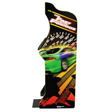 The Arcade1Up Fast & Furious arcade machine.