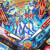The Foo Fighters pinball machine playfield features.