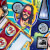 The Foo Fighters pinball machine playfield features.