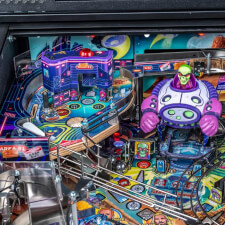 The Foo Fighters premium pinball playfield details.