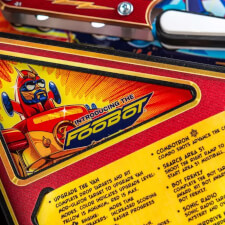 The Foo Fighters premium pinball cabinet foobot.