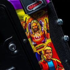 The Foo Fighters premium pinball cabinet.