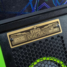 The Foo Fighters LE pinball plaque.