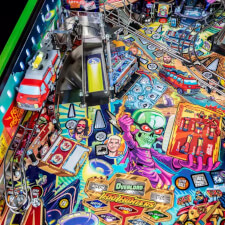 The Foo Fighters LE pinball machine details.