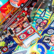 The Foo Fighters LE pinball machine details.
