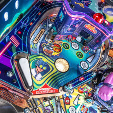 The Foo Fighters LE pinball machine details.