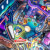 The Foo Fighters LE pinball machine details.