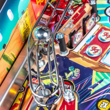 The Foo Fighters LE pinball machine details.