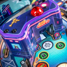 The Foo Fighters LE pinball machine details.