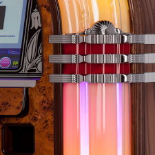 The Sound Leisure Melody digital jukebox details.