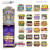 The Wheel of Fortune Casinocade game list.
