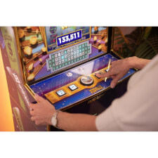 The Wheel of Fortune Casinocade control panel.
