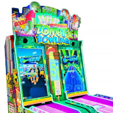Zombie Bowling Skeeball arcade.