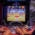 People playing Arcade1Up NBA Jam machine.