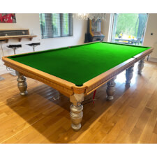 Fully refurbished snooker table.