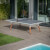 The Cornilleau Lifestyle Medium Pool Table in White/Light Stone.