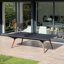 The Cornilleau Lifestyle Pool Table in Black/Dark Stone.