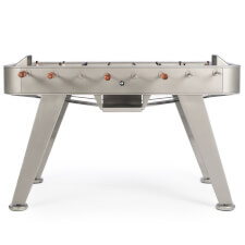 The R2 Football table in inox.
