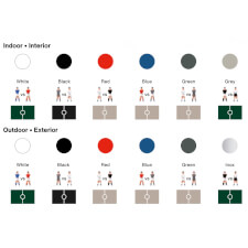 The team & pitch colours that come as standard with each finish option. You can change these using custom players or changing your pitch colour below.