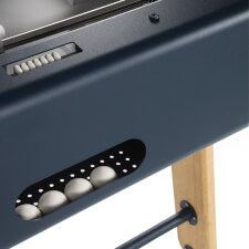The RS4 Home football table ball exit.