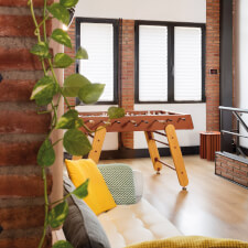 The RS4 Home terracotta football table.