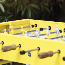 The RS4 Home yellow football table.