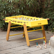 The RS4 Home yellow football table.