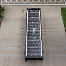 The RS Max Football Table in Black From Up.