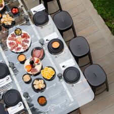 People Dining in RS Max Football Table.