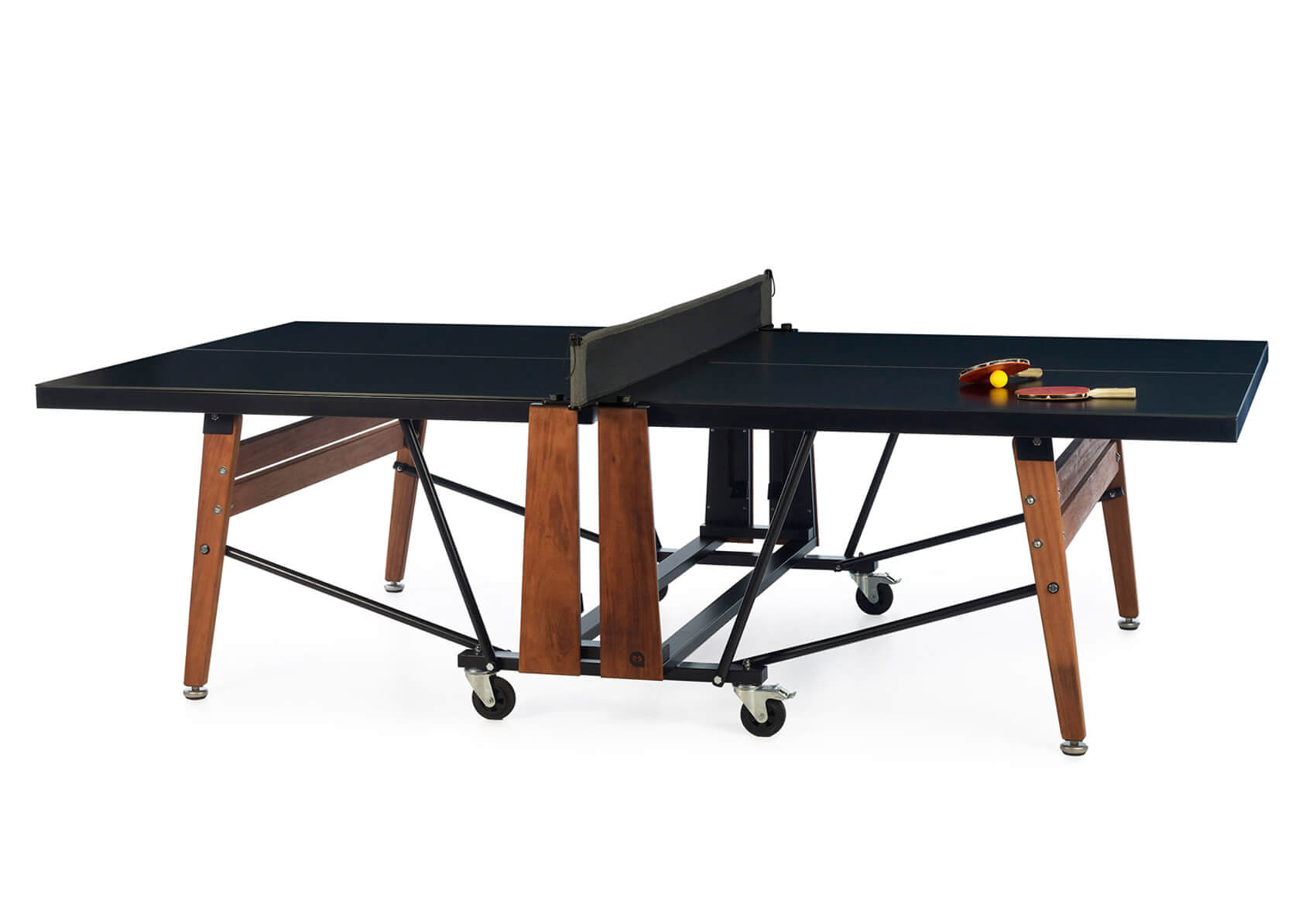 Fold away table tennis table discount
