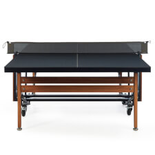 The RS Ping Pong Folding Table in Black.