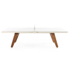 The RS Stationary Ping Pong Table in White.