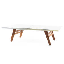The RS Stationary Ping Pong Table in White.